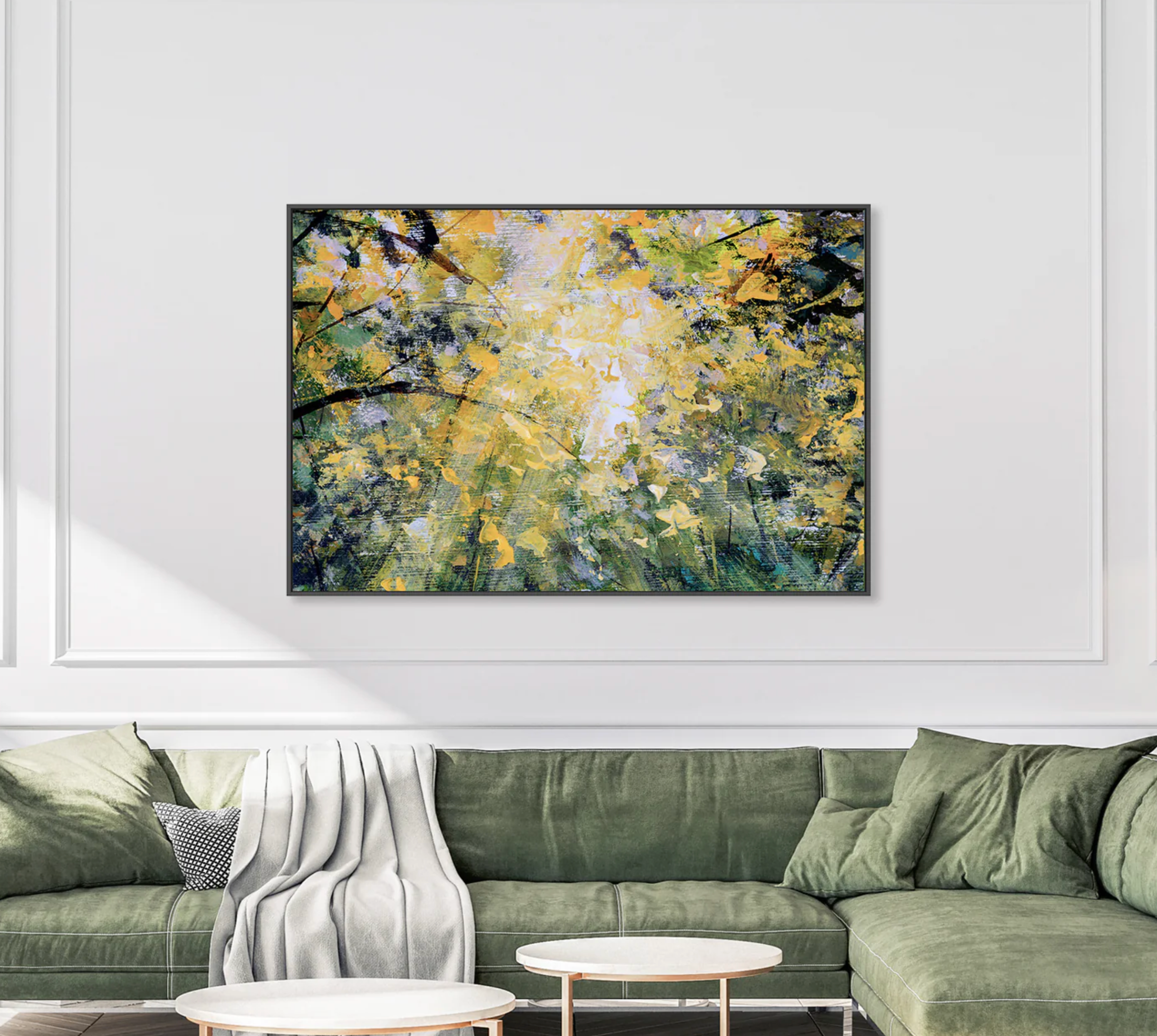 Hand Painted Canvas - Botanical