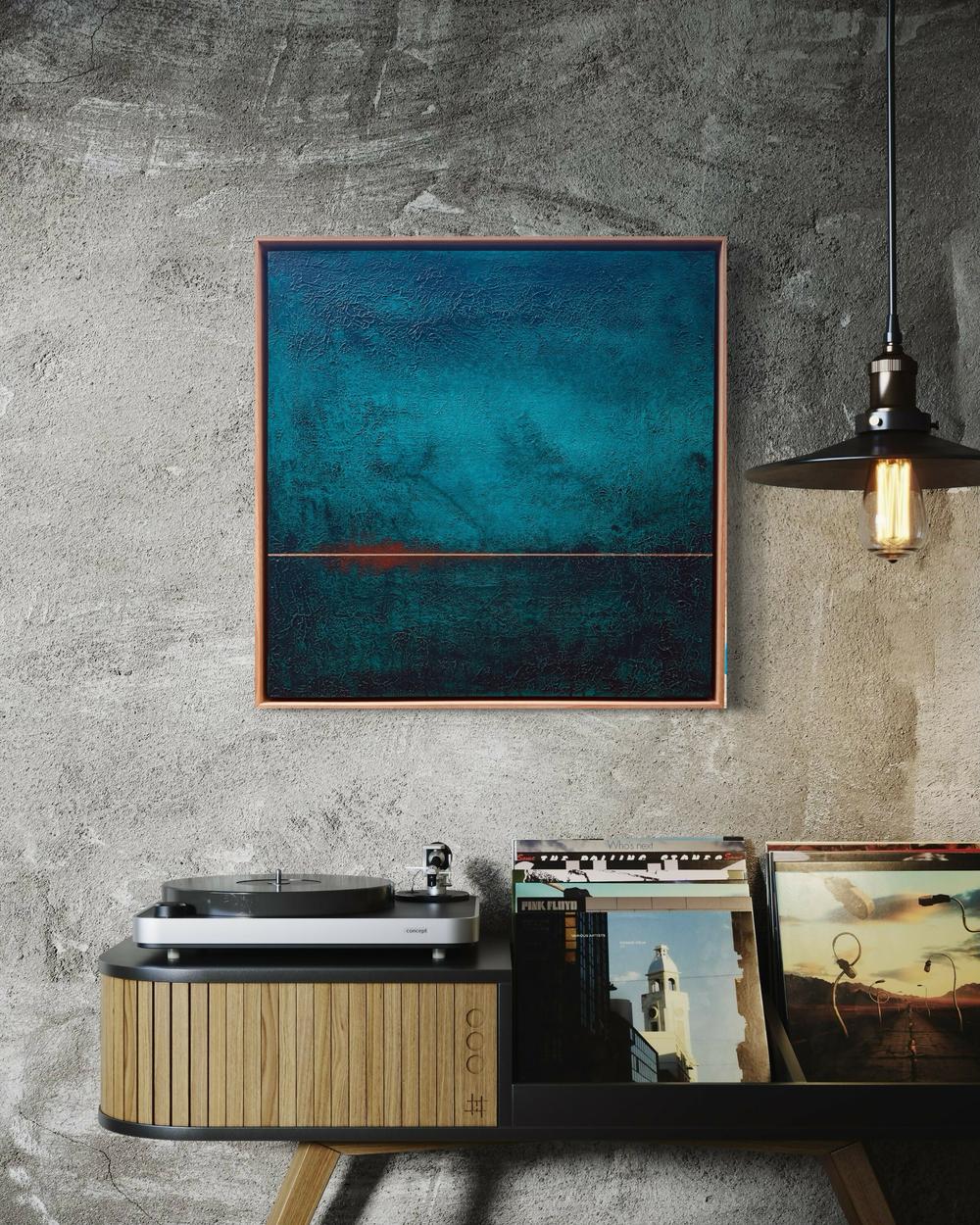 This Modern Love-by-Nadine Hobson-original art-Gioia