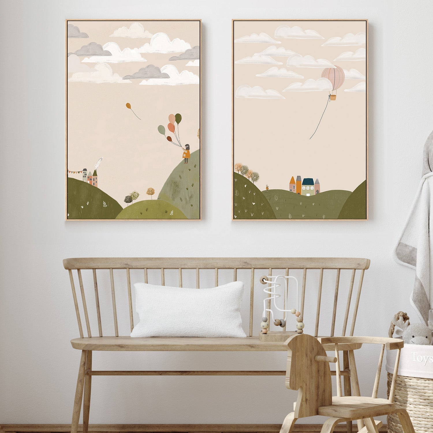 Children's room wall art