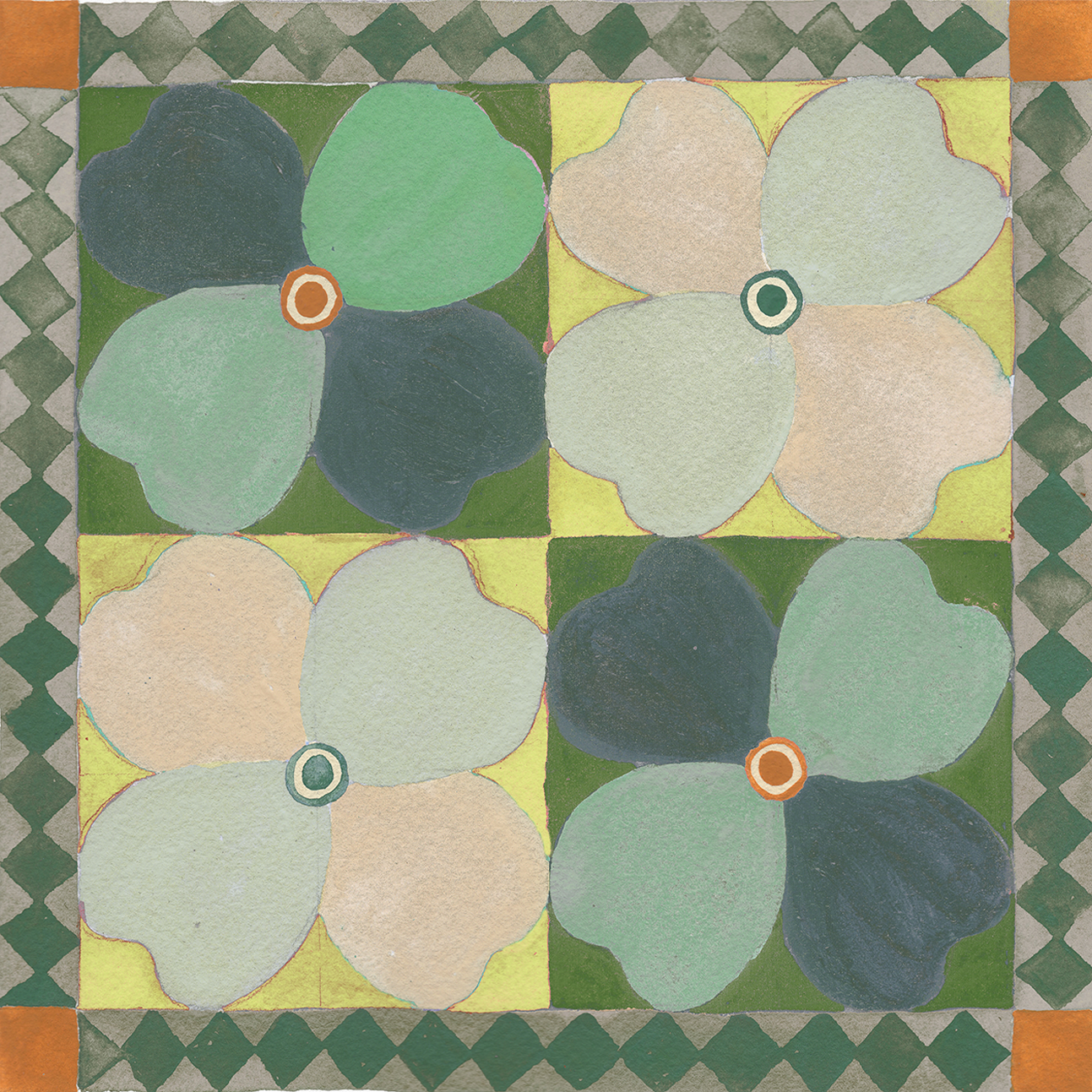 Dogwood Tile , By Meredith Walker
