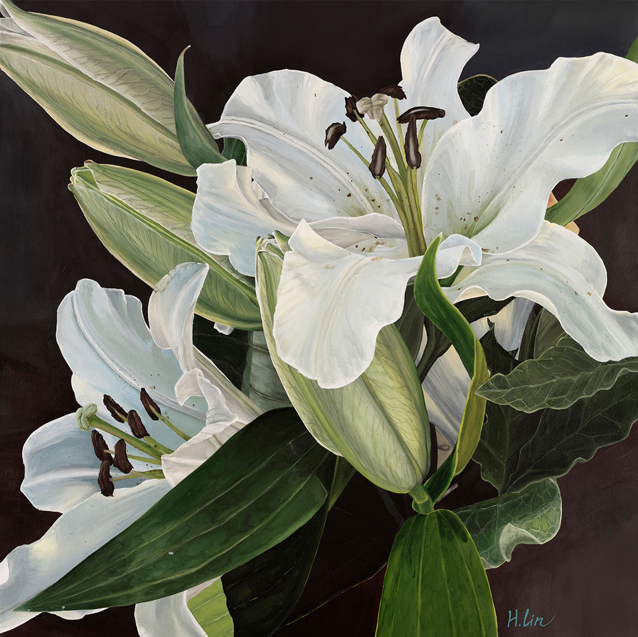 White Lilies