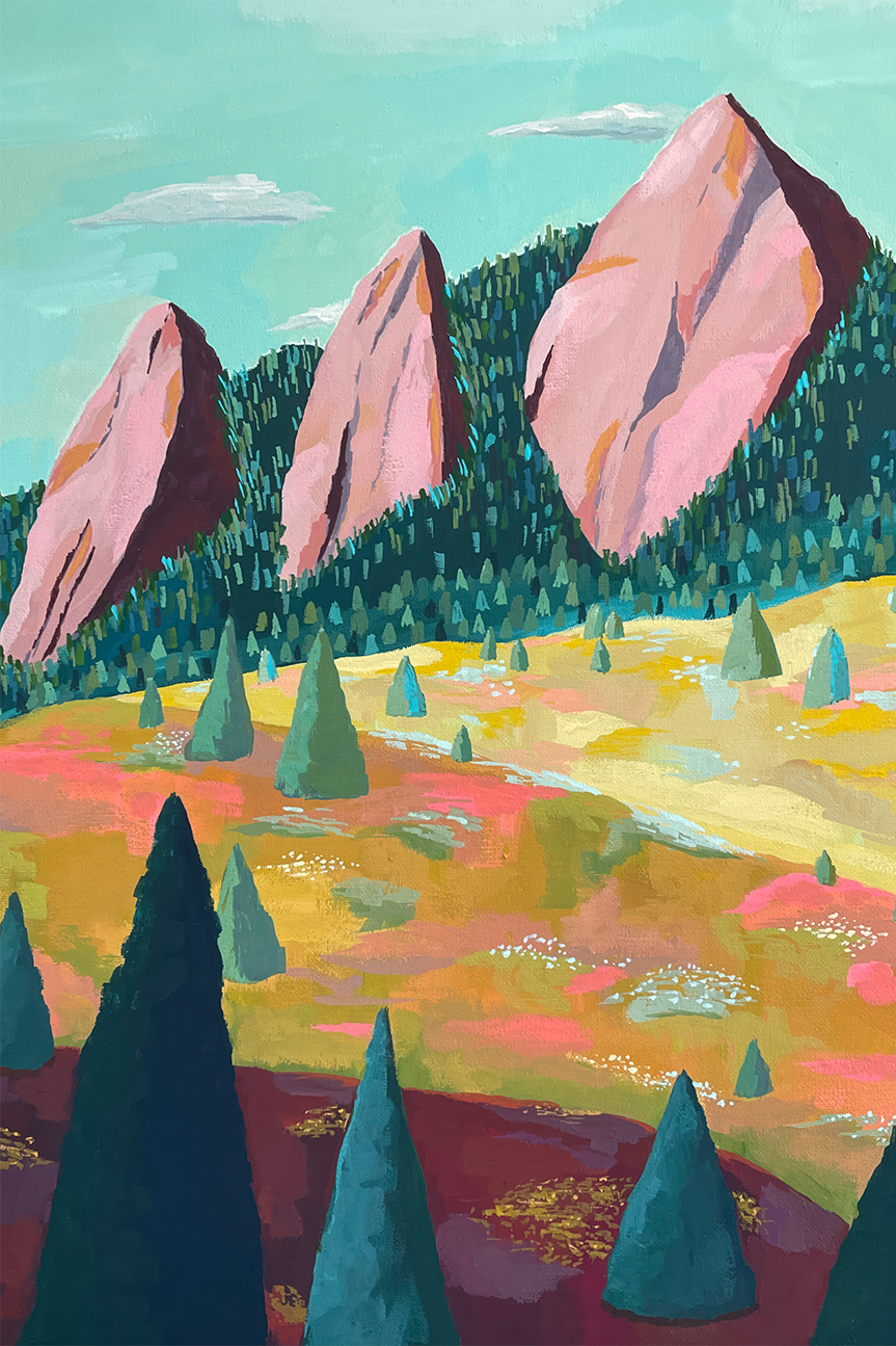Fall Flatirons