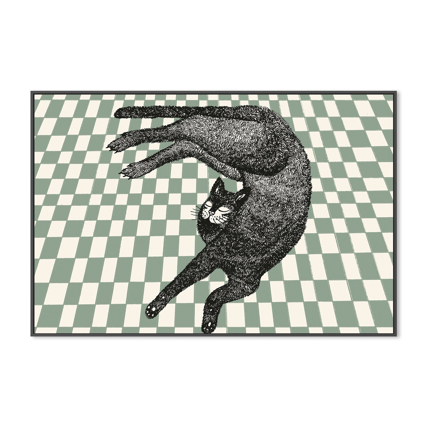 Sleeping Cat, Style C