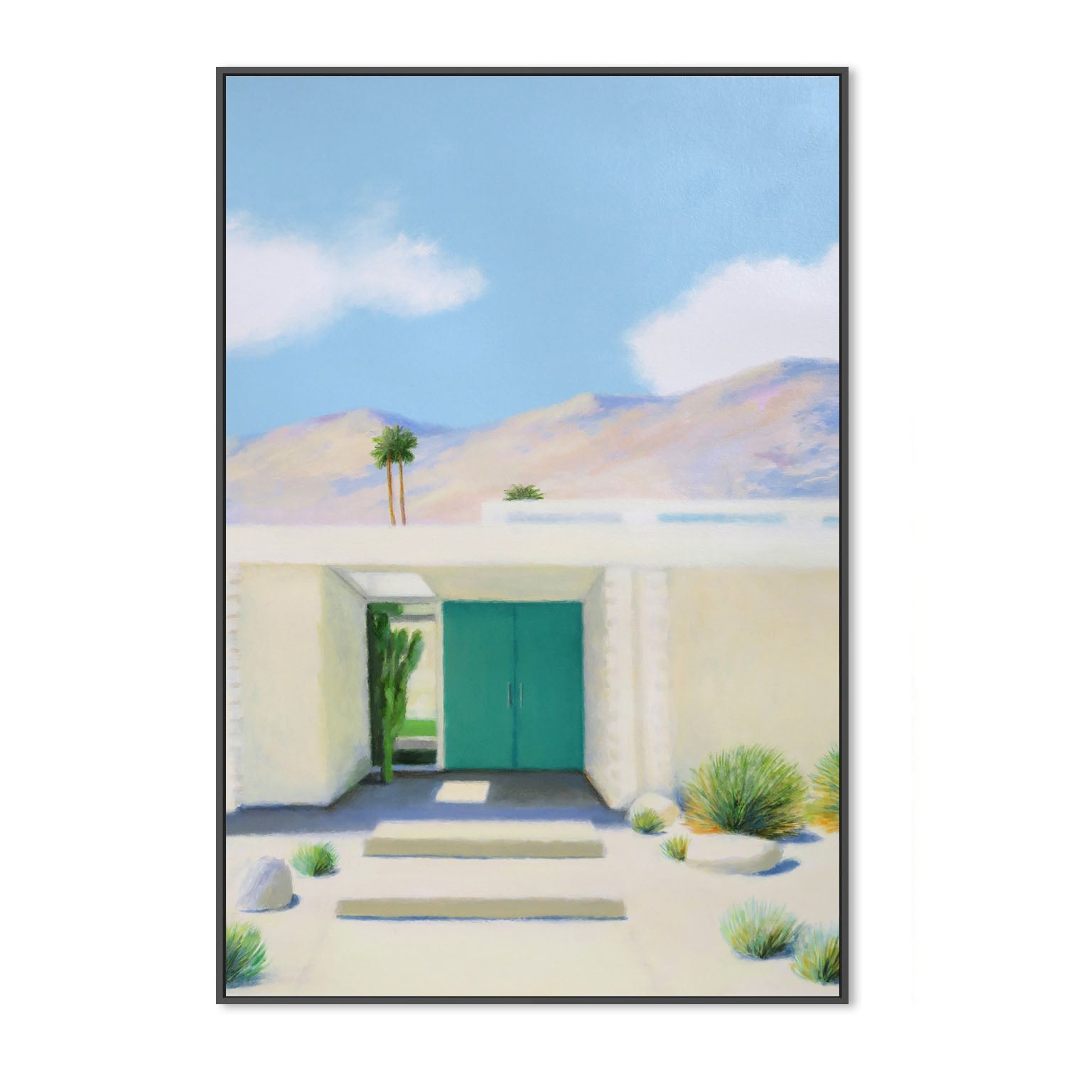 Green Blue Door