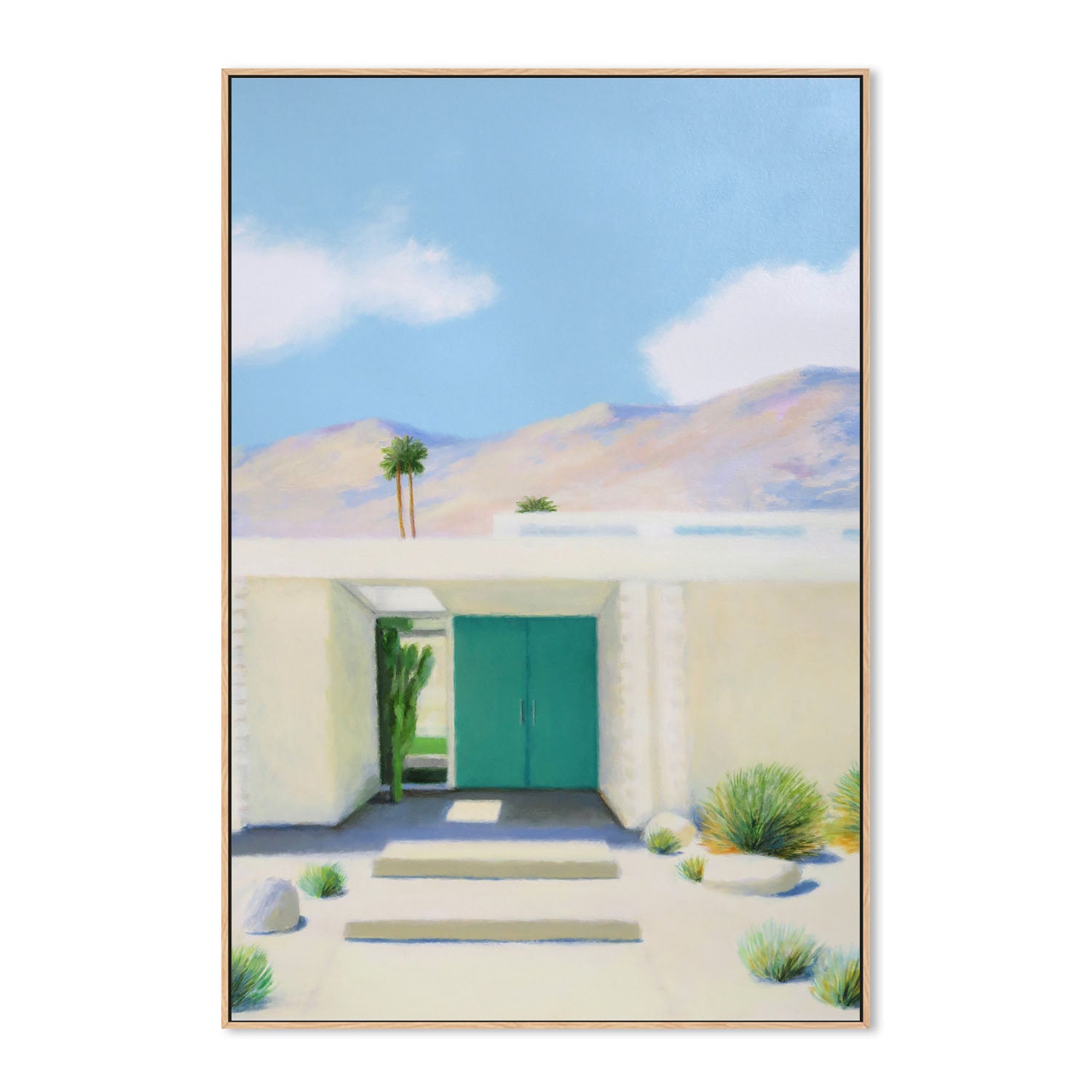 Green Blue Door