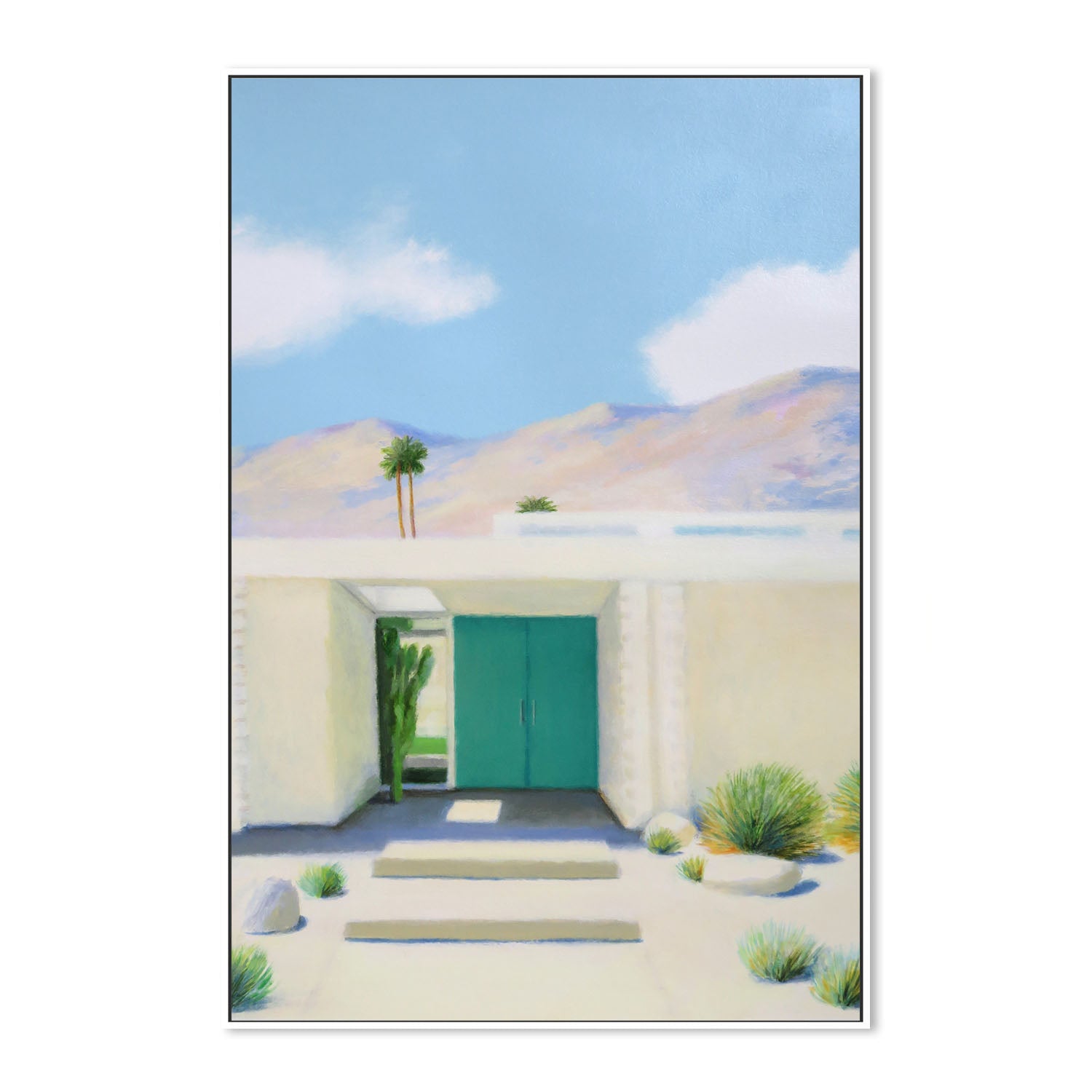 Green Blue Door