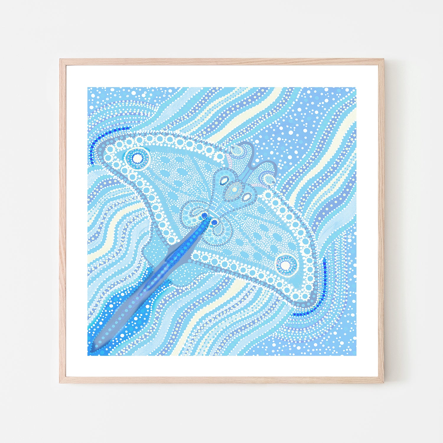 Biluun's Journey Blue , By Tahni Derbin