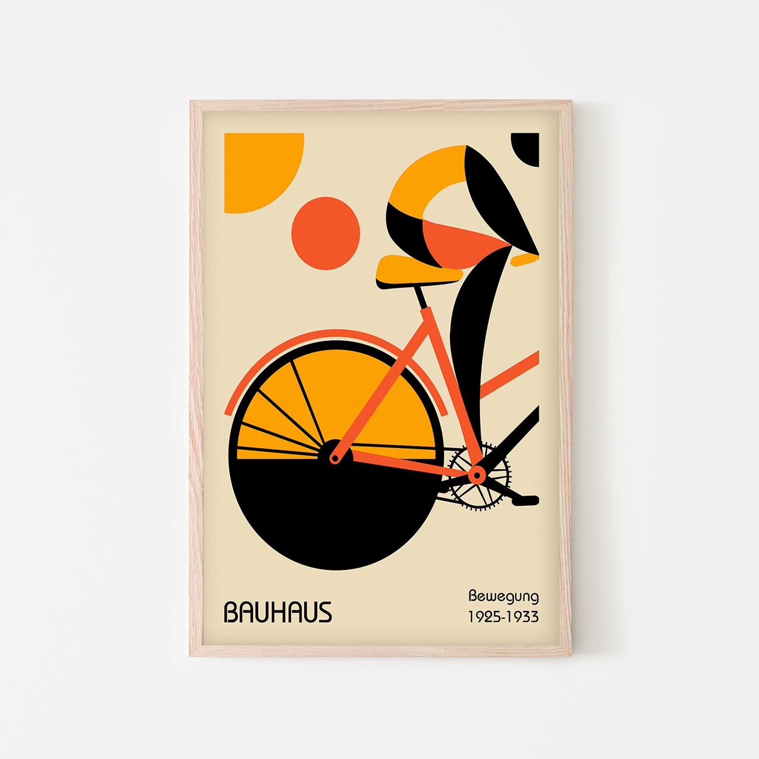 Abstract Bike Rider