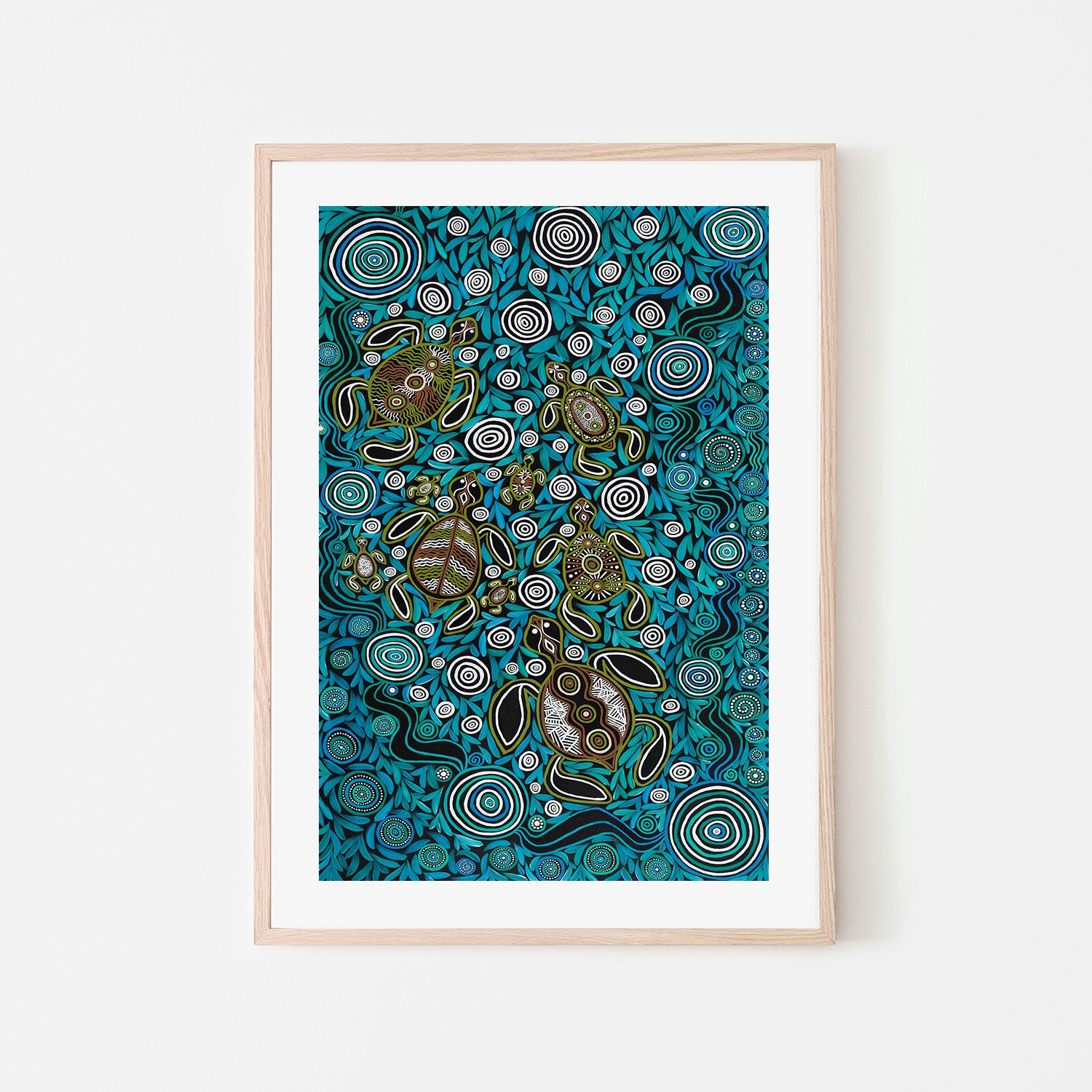Turtles In Deep Water Dreaming , By Emma Rigney