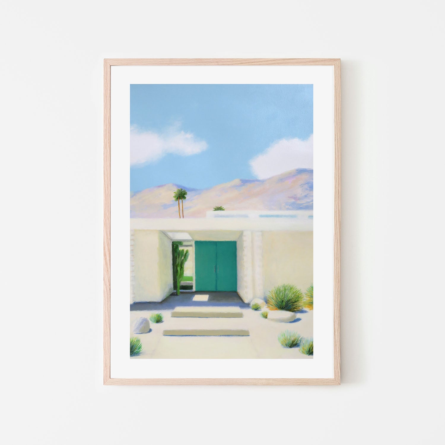 Green Blue Door