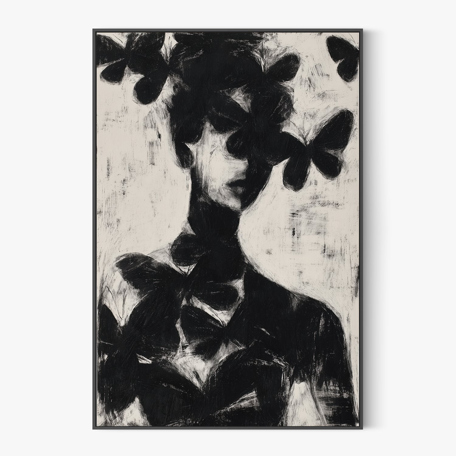 Butterfly Portrait Silhouette, Style B