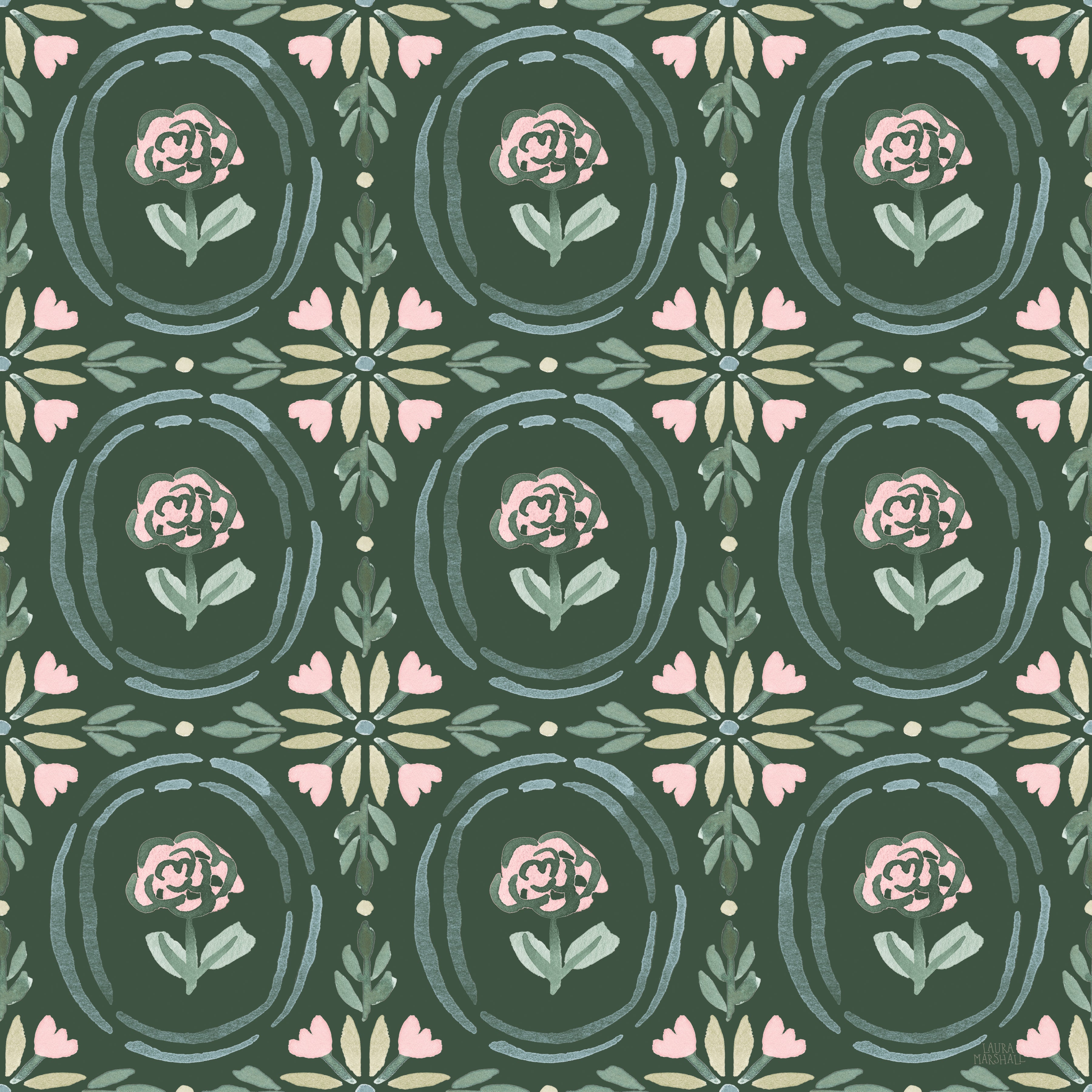 Midsummer Meadow Pattern IIB