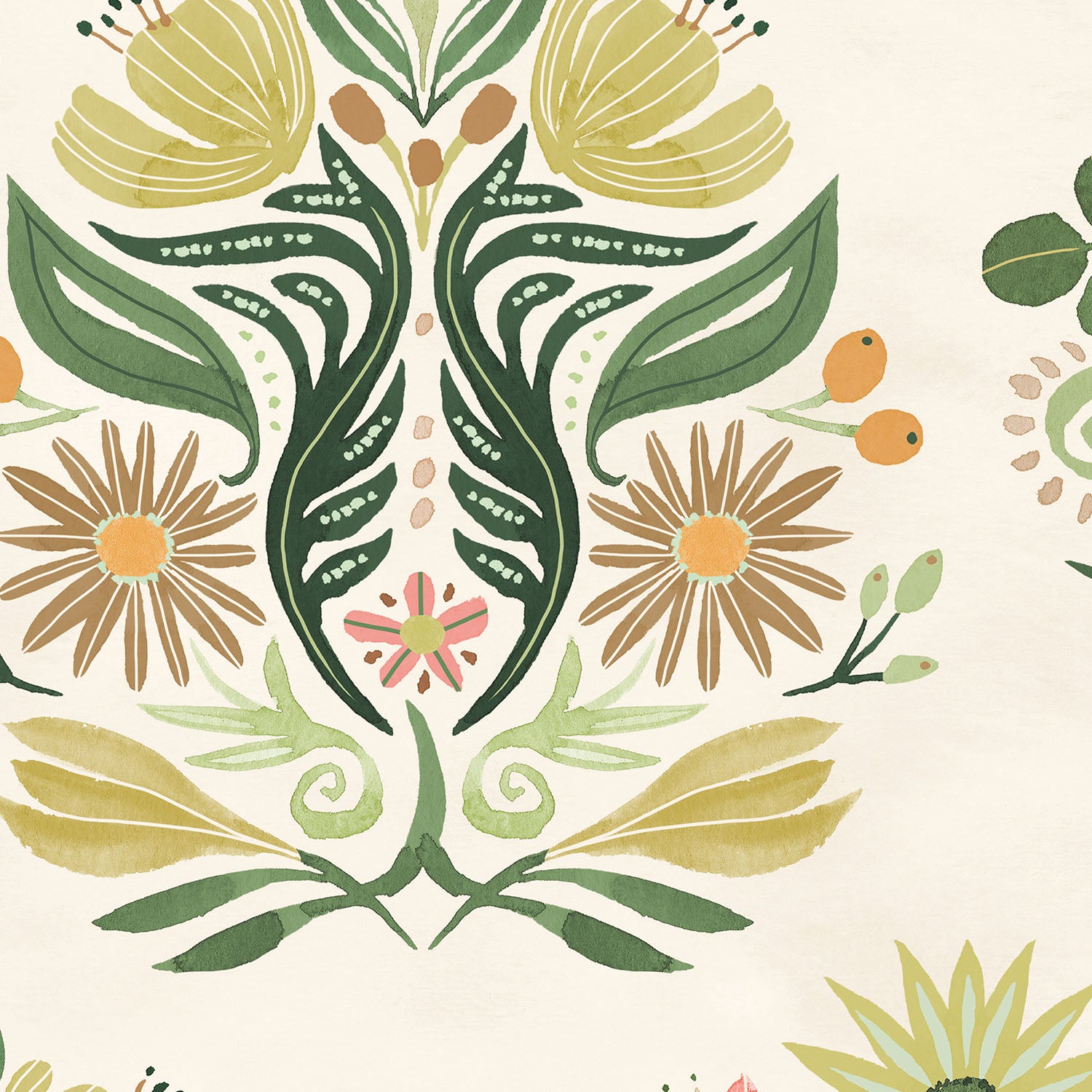 Fresh Fronds Pattern IIA