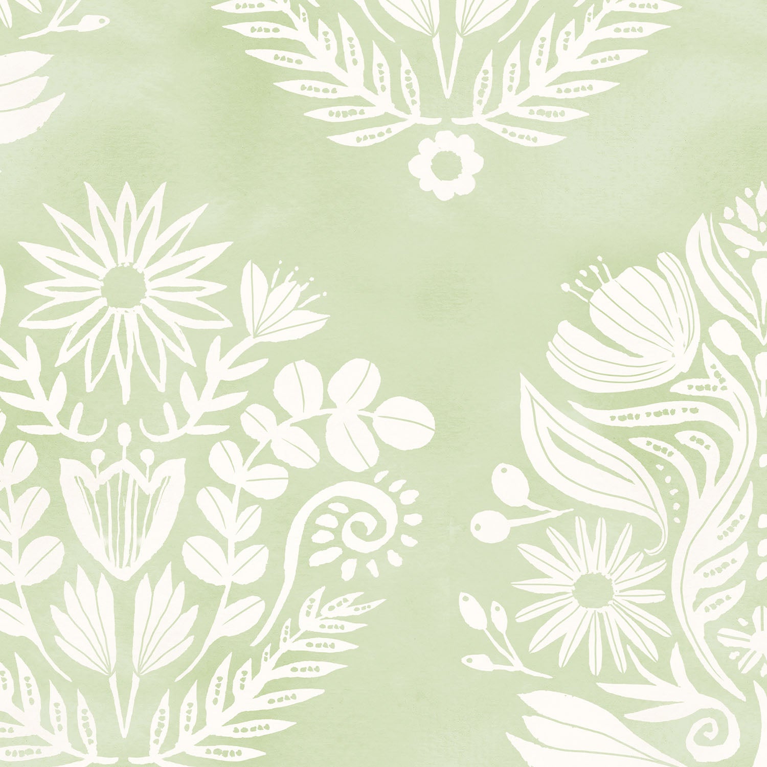 Fresh Fronds Pattern IIB