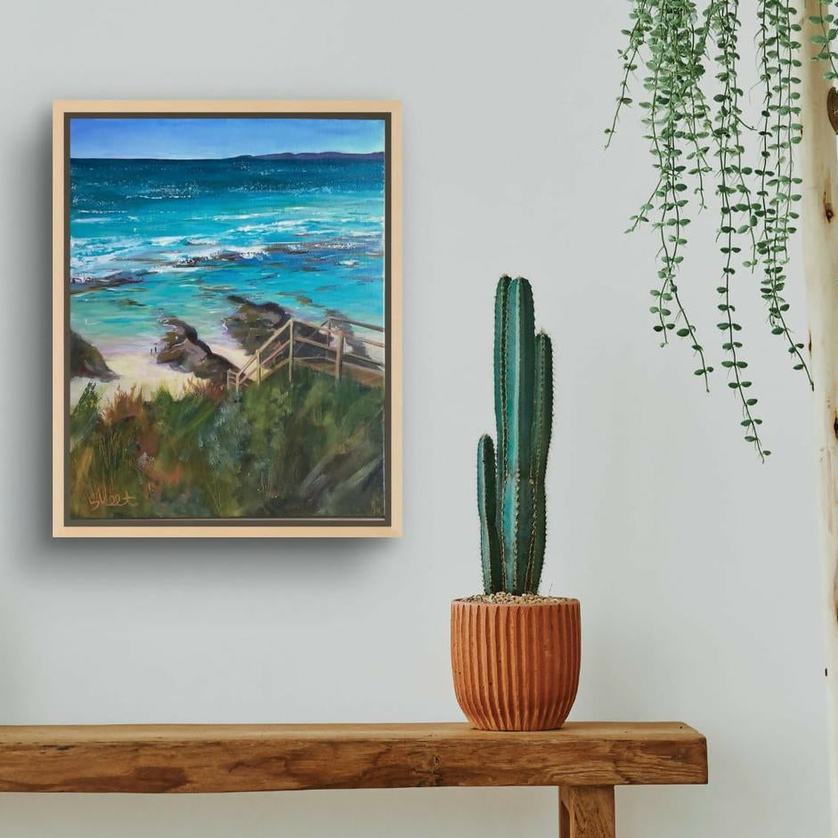 11 Mile Beach Esperance WA-by-Claire Skeet-original art-Gioia