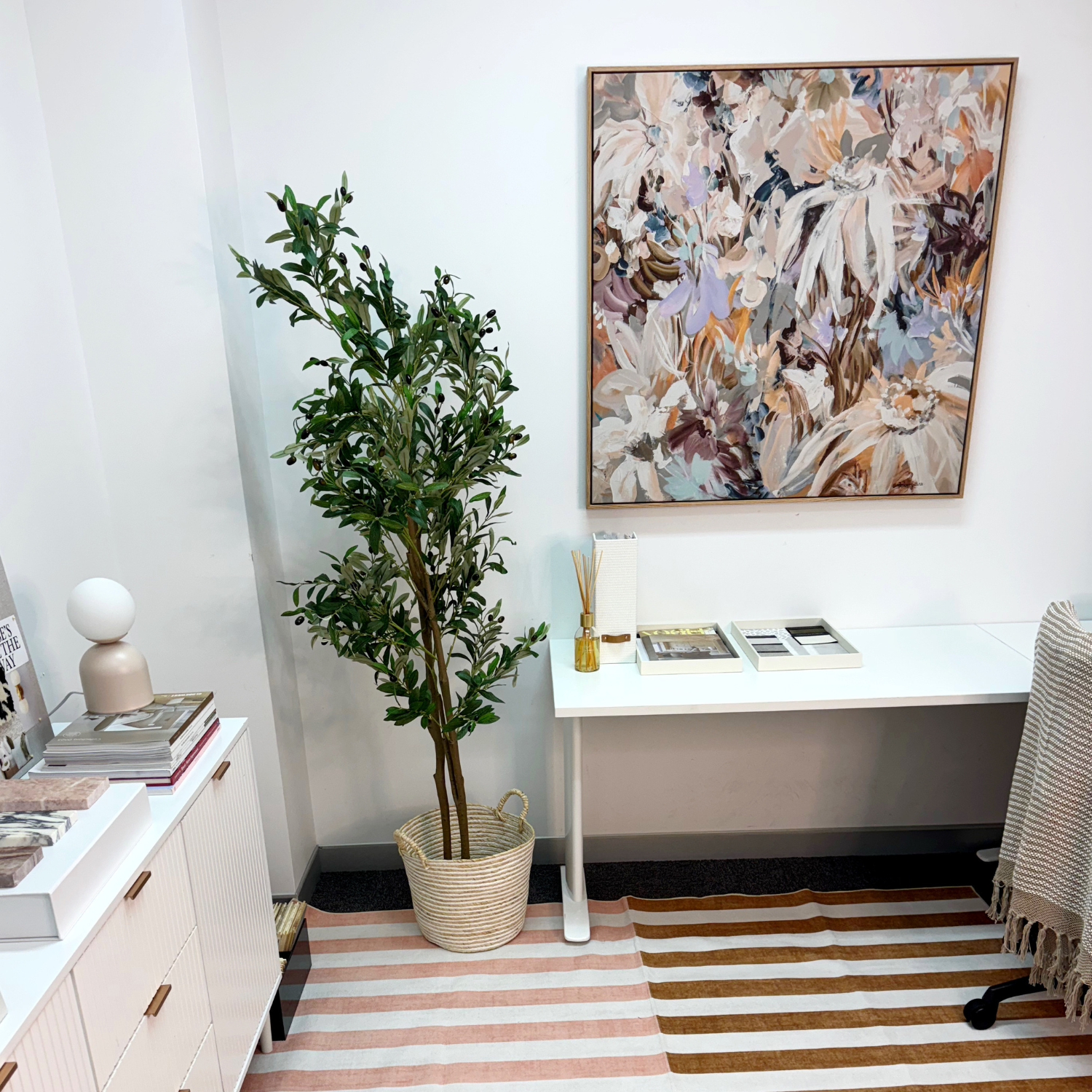 Fields of Wildflowers, Mocha Mousse