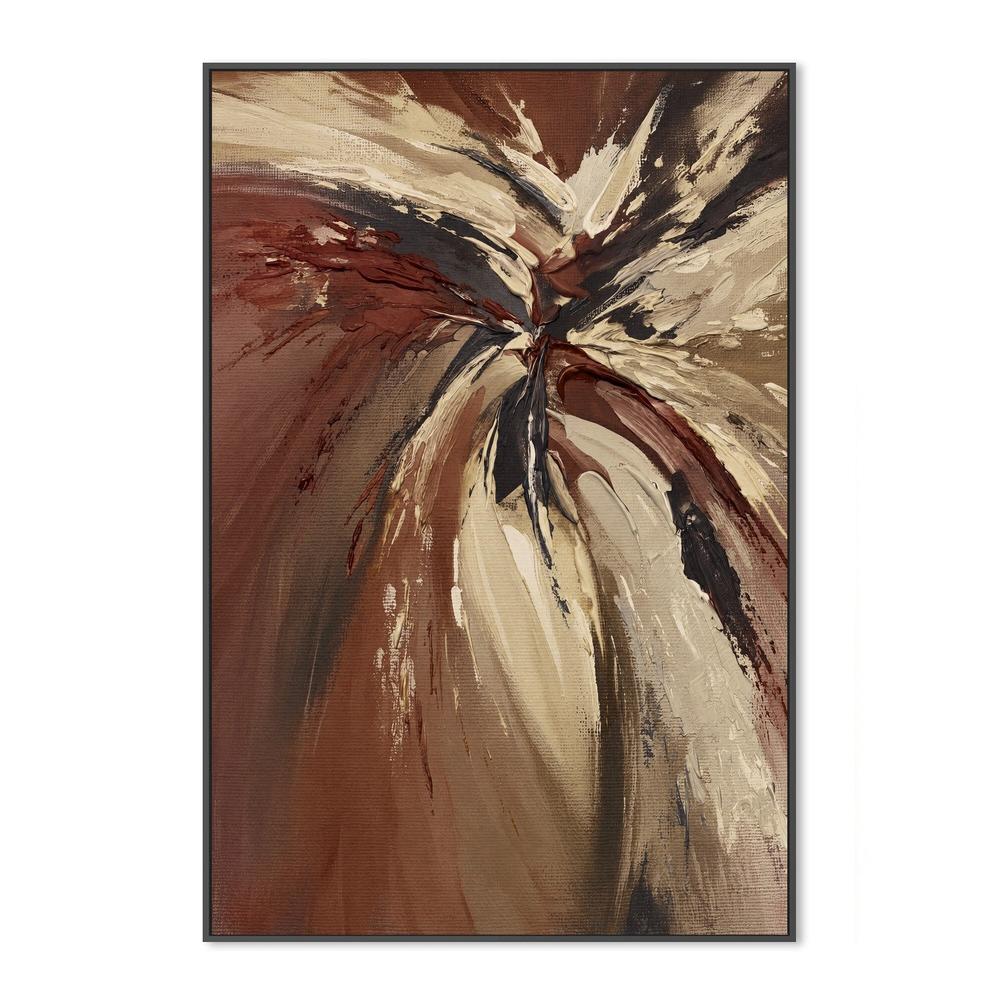 Copper Radiance, hand-painted canvas