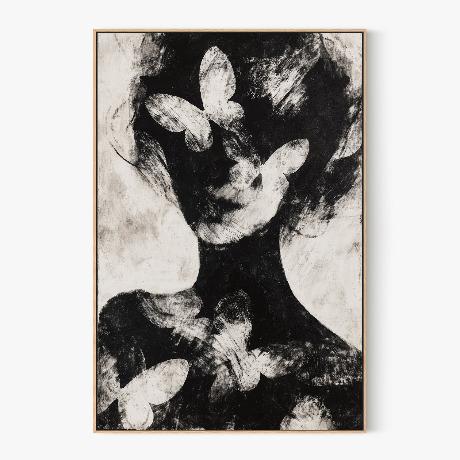 Butterfly Portrait Silhouette, Style A