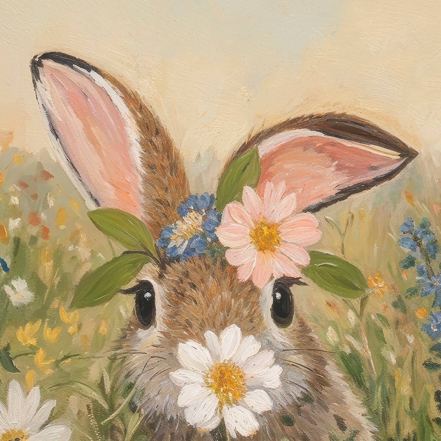 Bunny in Flowers, Style A