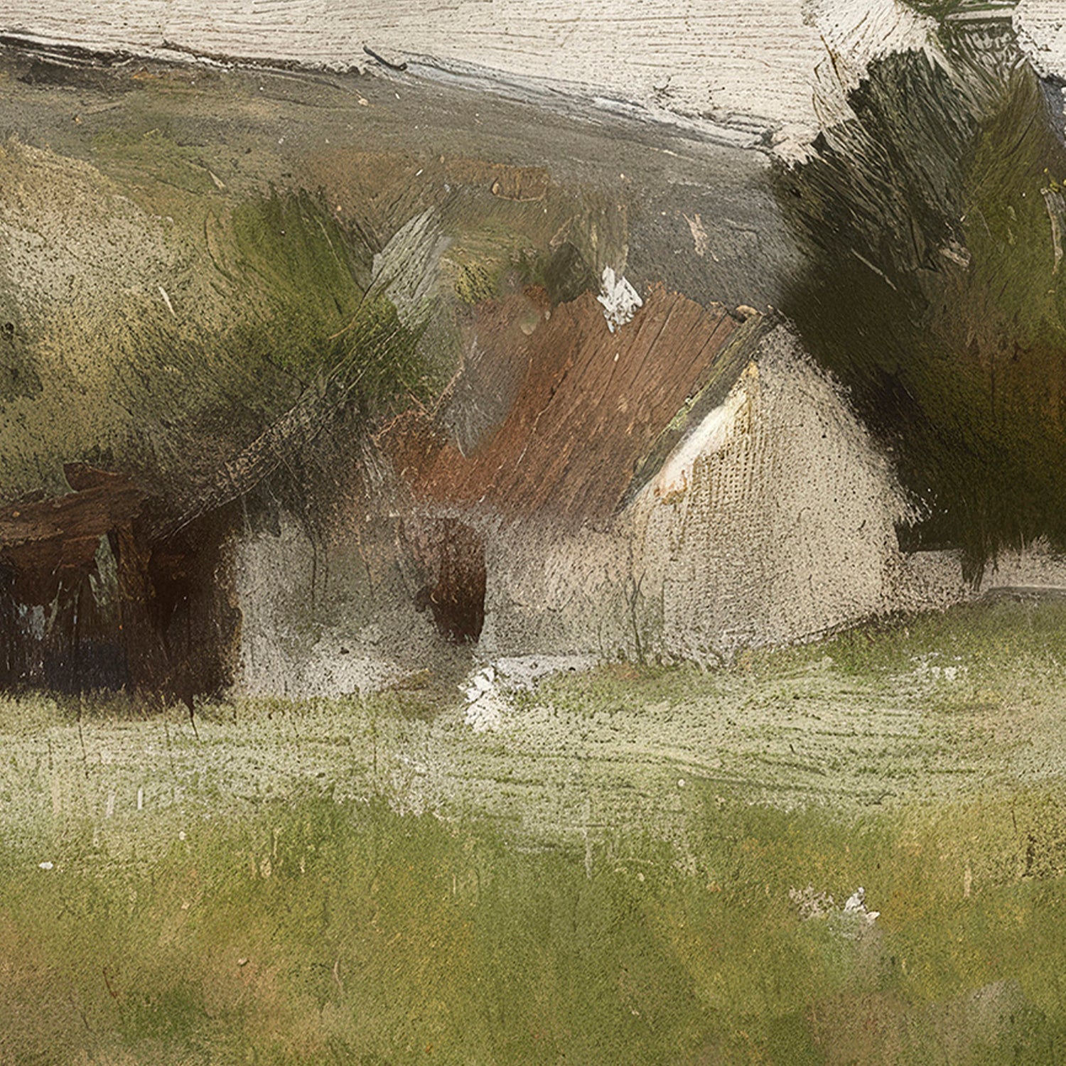 Countryside Farm , By Lady Hana