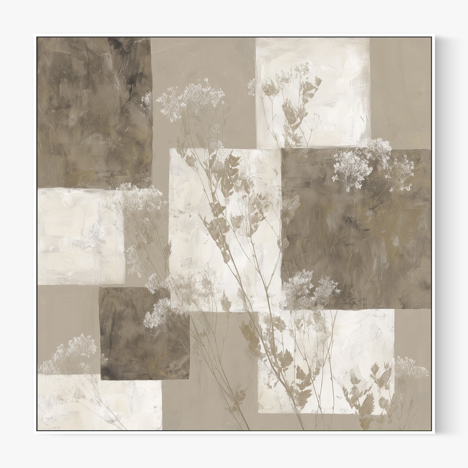 Pressed Wildflower Grid