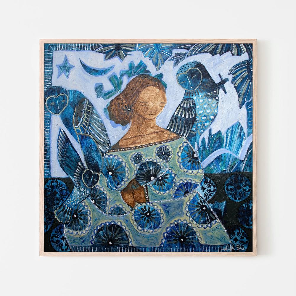 Mahli-by-Amanda Skye-wall-art-print-canvas-poster-framed-Gioia