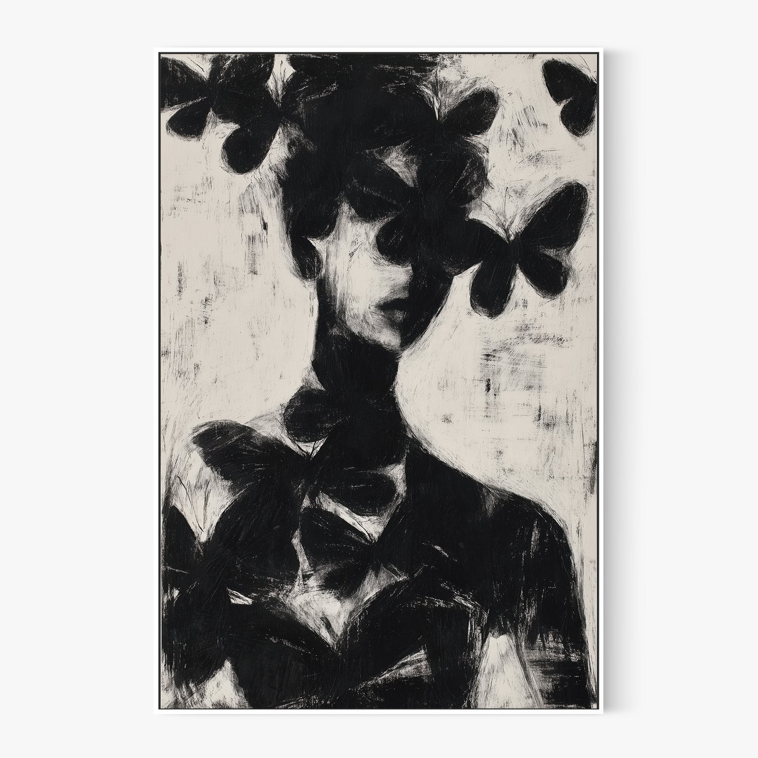 Butterfly Portrait Silhouette, Style B