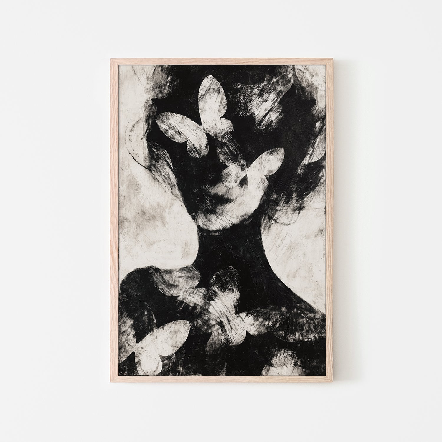Butterfly Portrait Silhouette, Style A