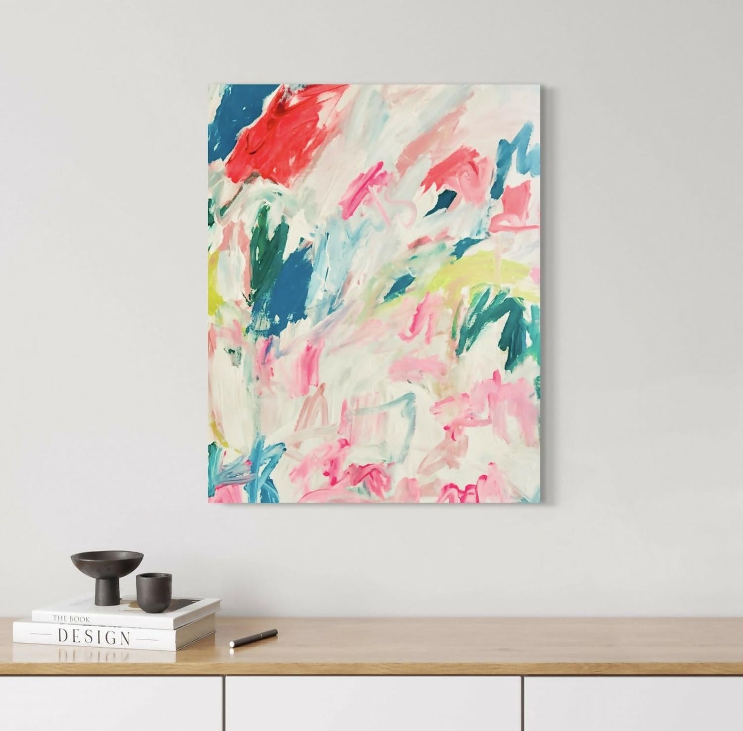 Loving You, Original Hand-Painted Canvas By Victoria Corcoran