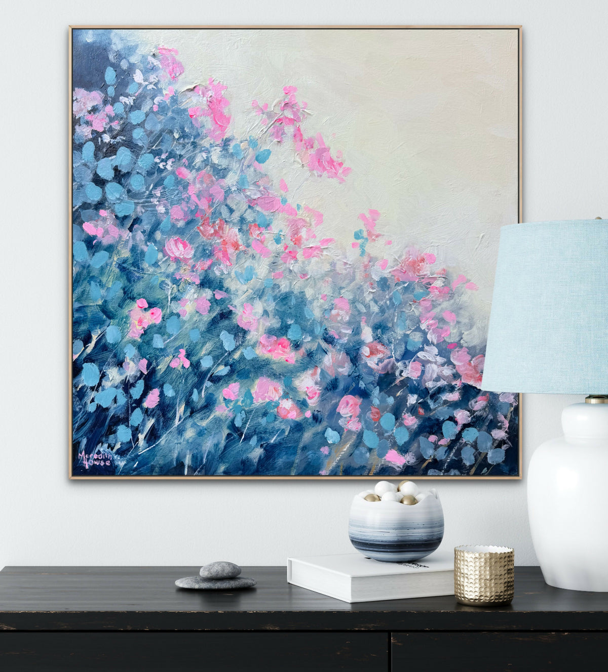 Catch the Breeze, Original Hand-Painted Canvas By Meredith Howse