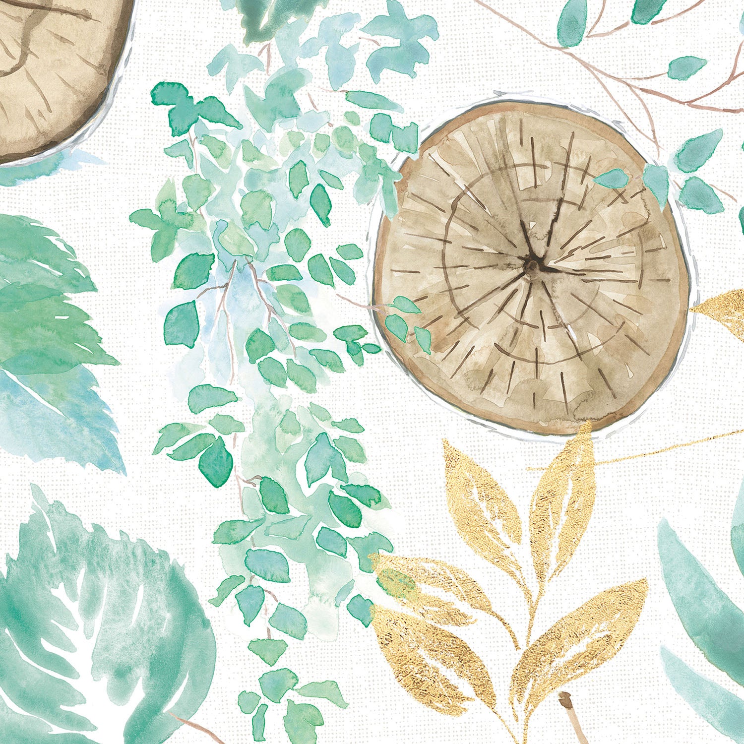 Natures Leaves Pattern I
