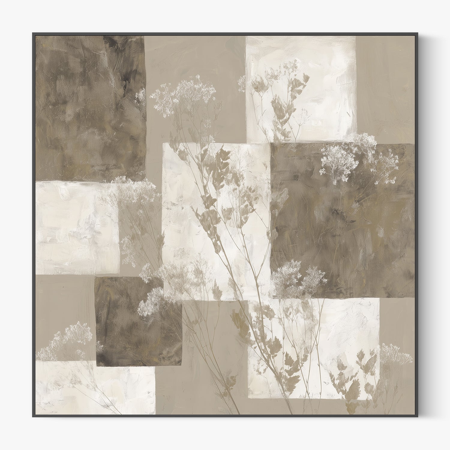 Pressed Wildflower Grid
