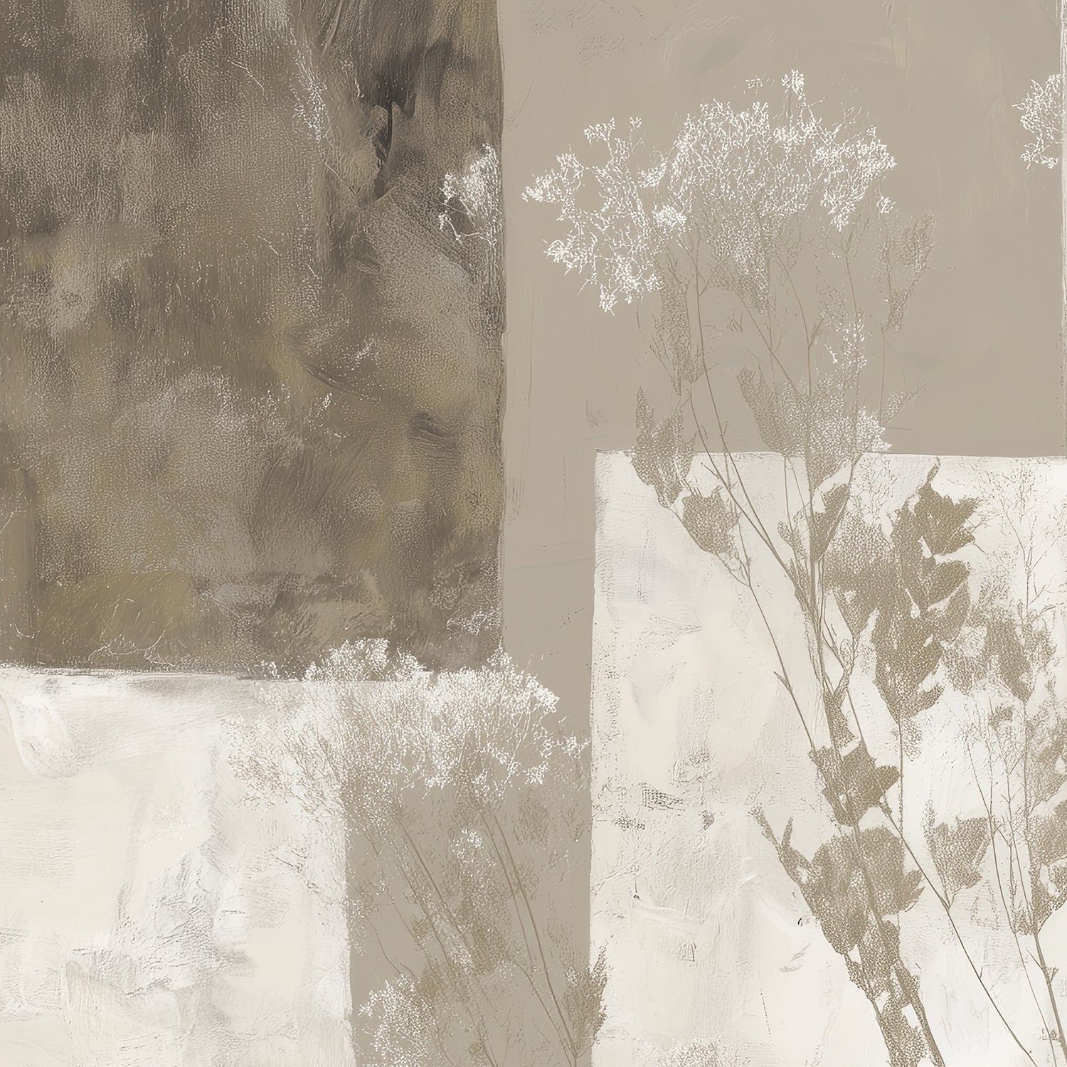 Pressed Wildflower Grid
