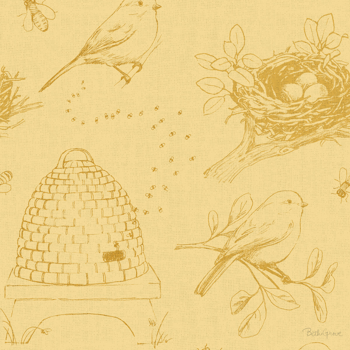 Afternoon in the Garden Pattern VIIID