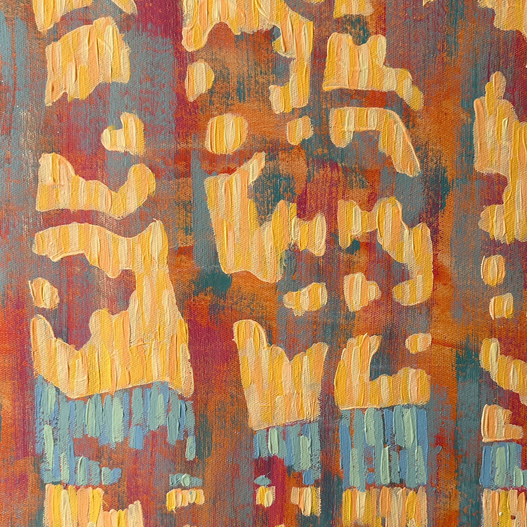 Where the Sun Meets the Pines - Original Painting