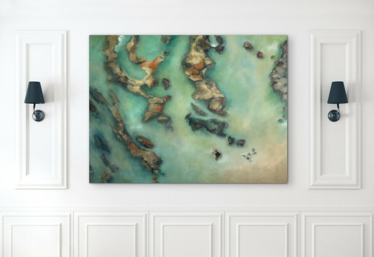 In the shallows , Original Artwork
