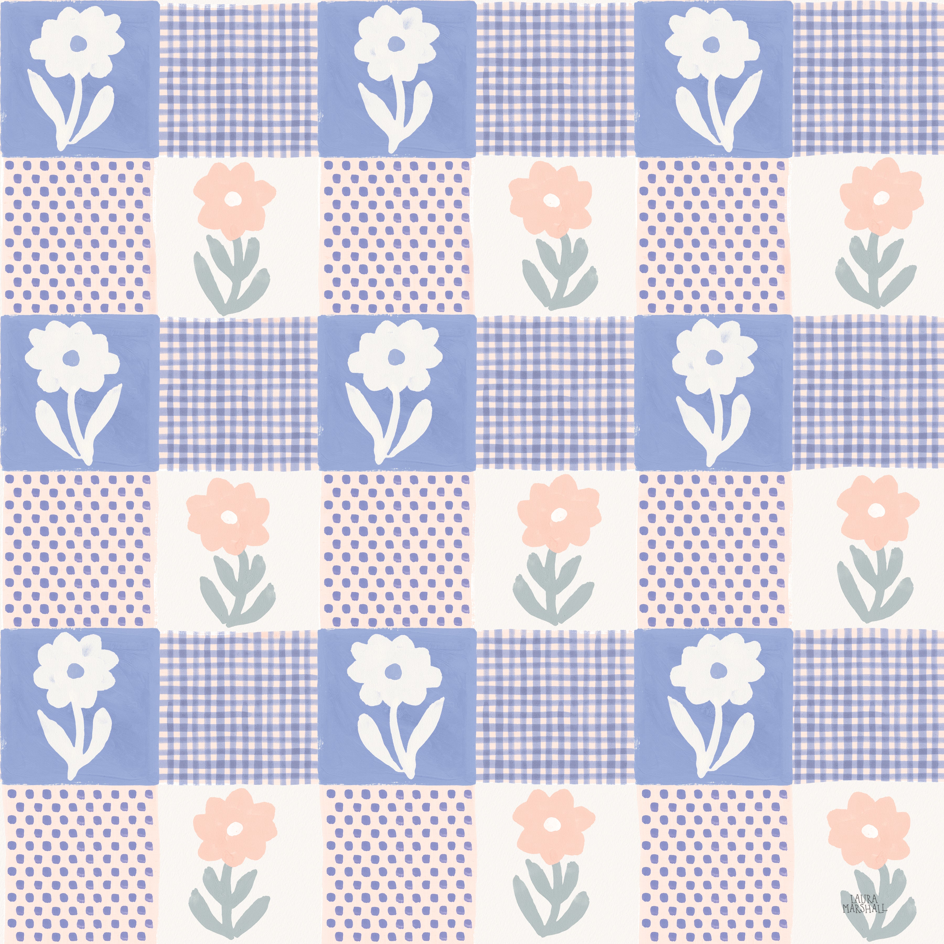 Blooming Spring Pattern XIIIA