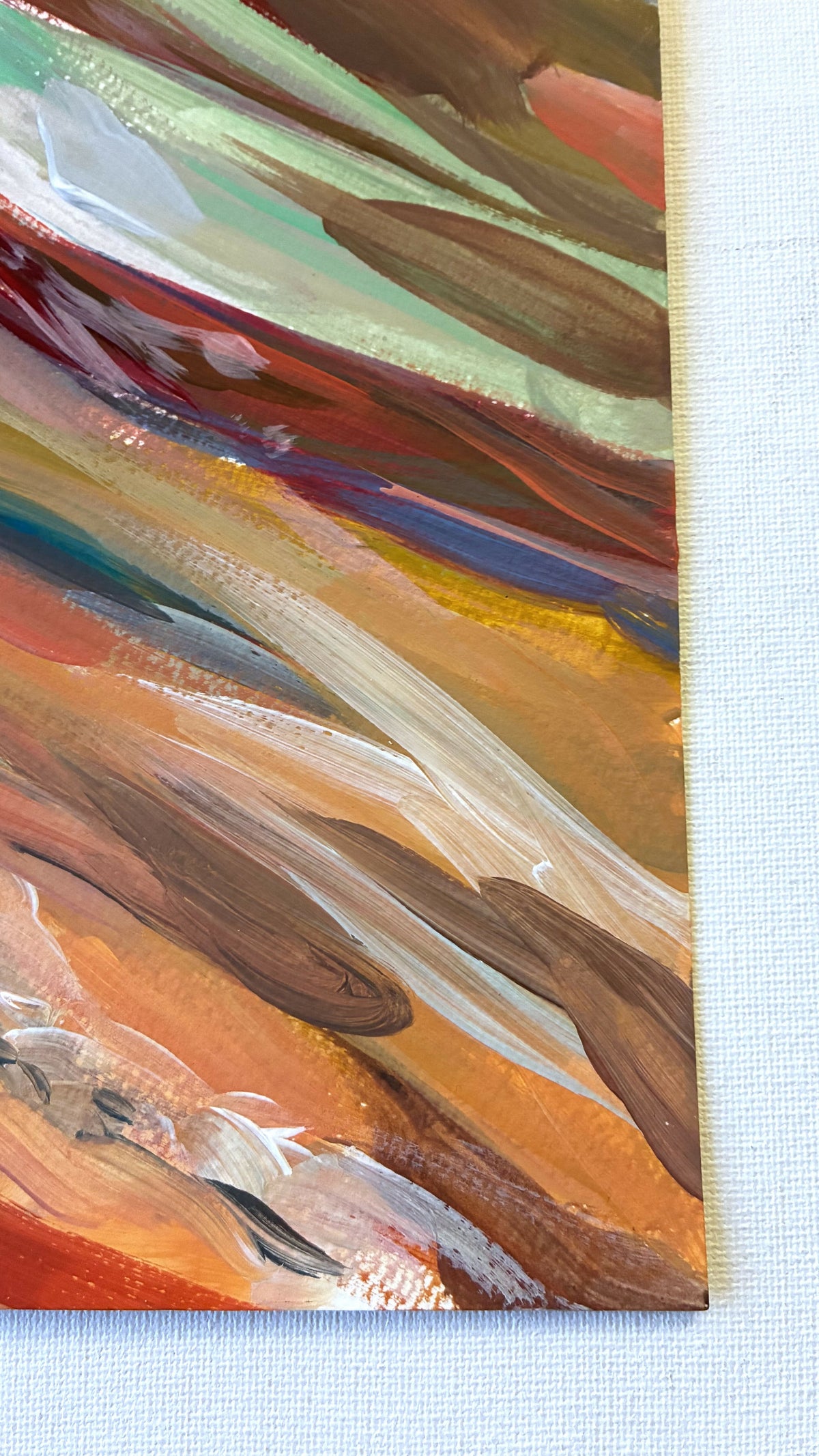 Rainbow Mountain, Original Artwork By Alice Kwan