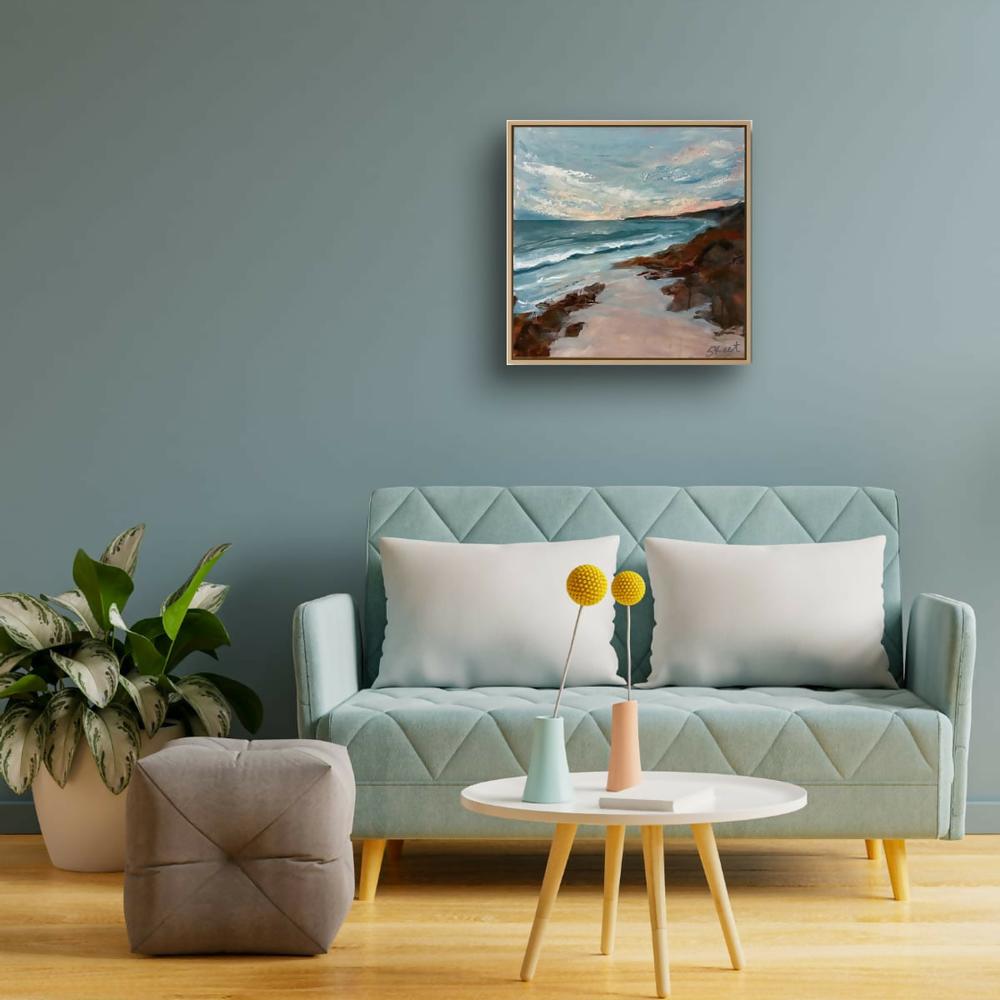A New Day-by-Claire Skeet-original art-Gioia