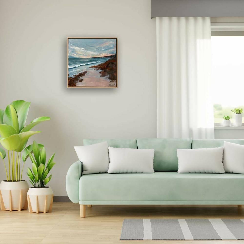 A New Day-by-Claire Skeet-original art-Gioia