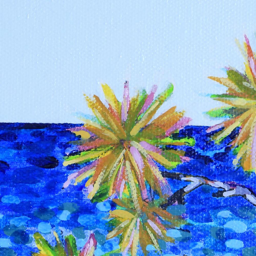 A Pandanus Tree with a View-by-Judi Parkinson Original Art-original art-Gioia