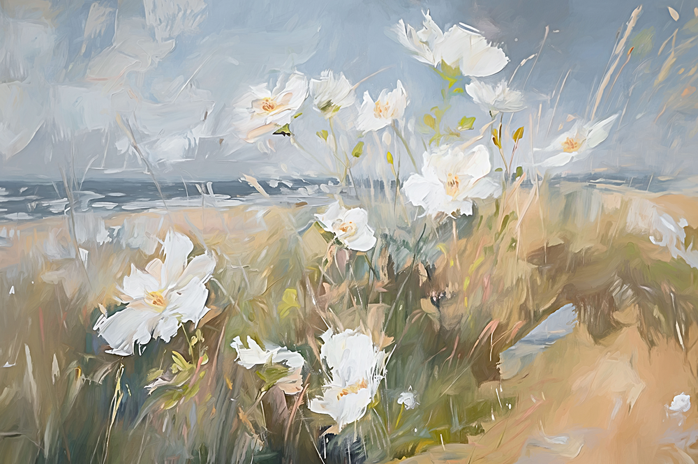 Seaside Wildflowers , Style E