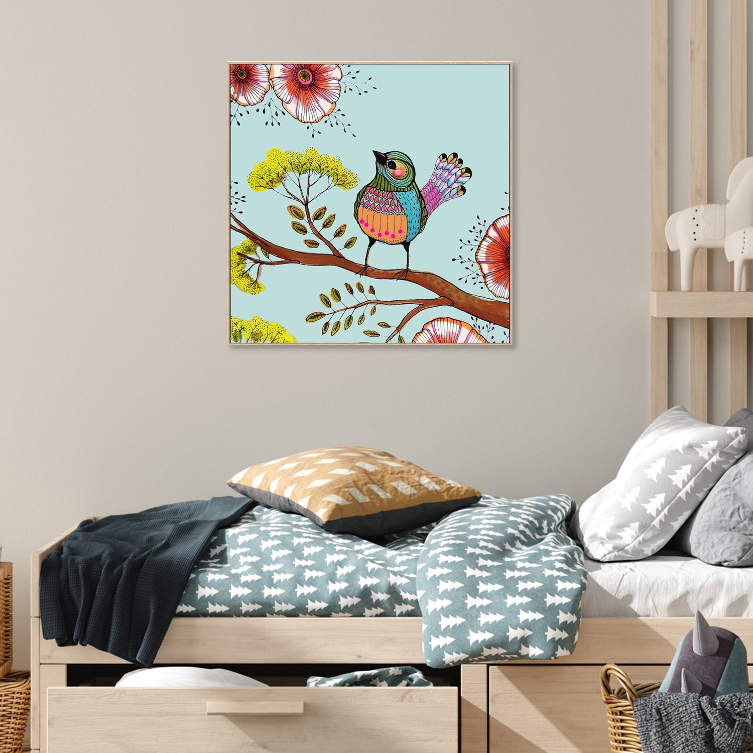 Vibrant Little Bird