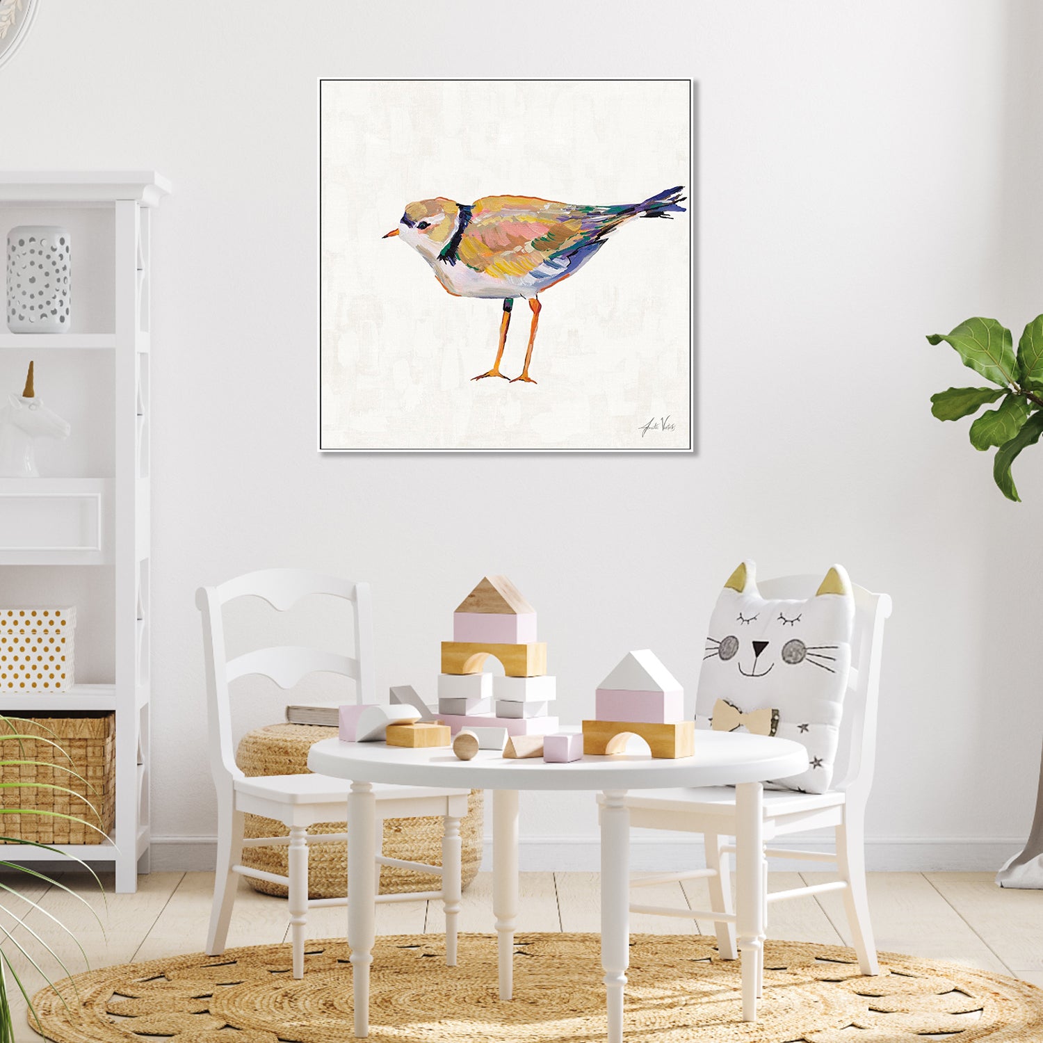 Coastal Plover Linen, Style D