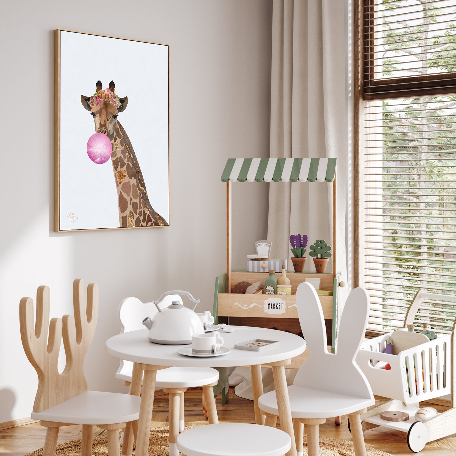 Bubblegum Giraffe, Style B