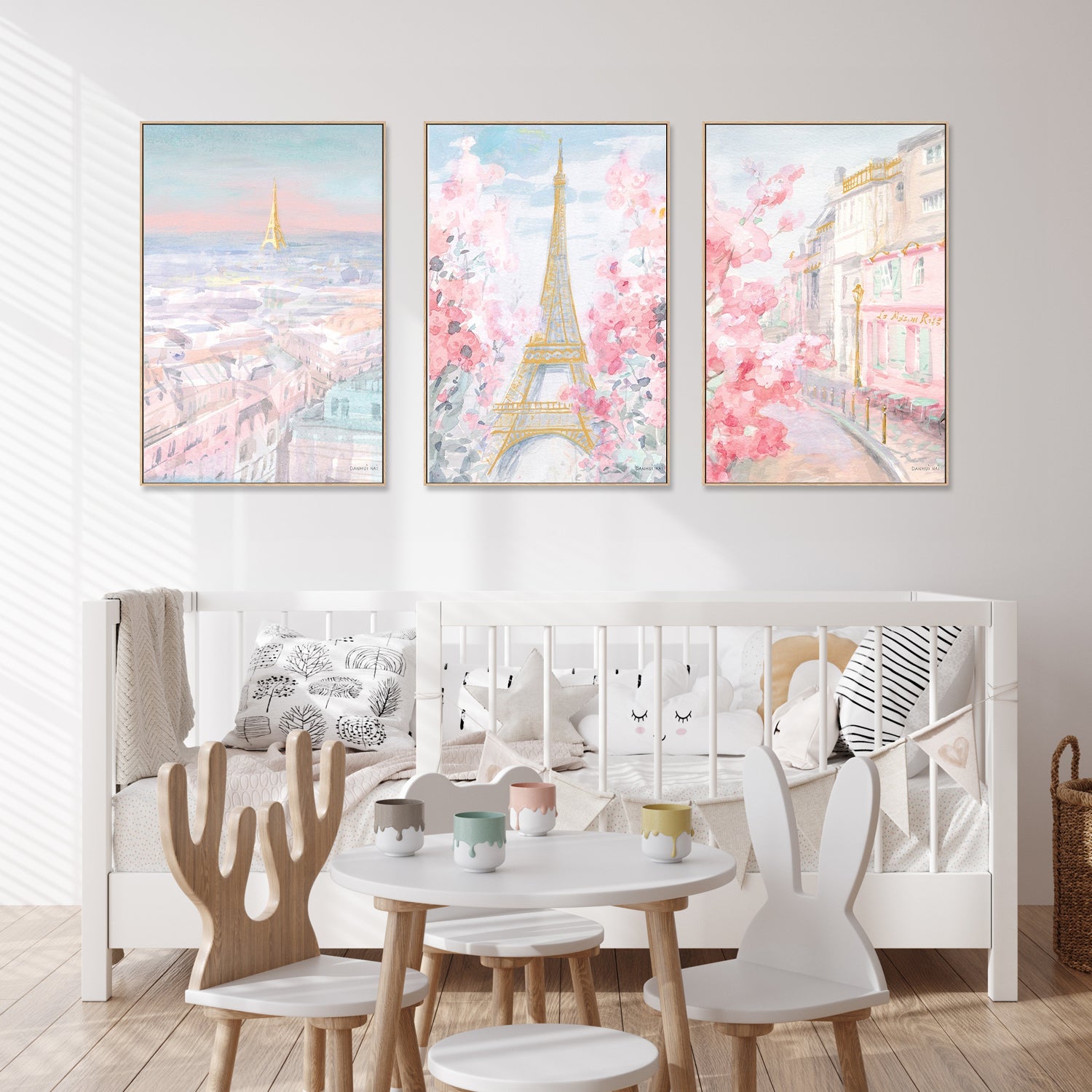 Pastel Paris, Set of 3