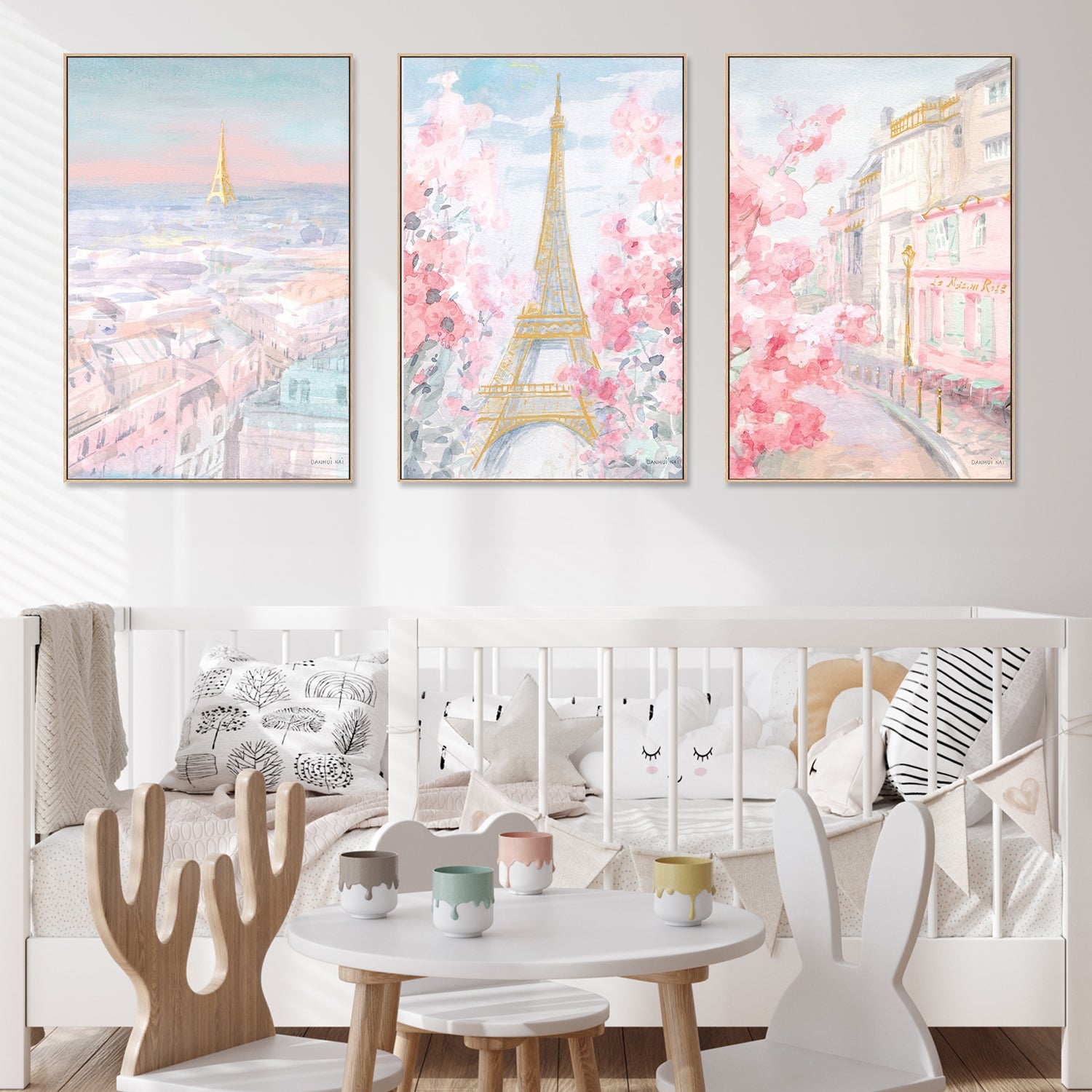 Pastel Paris, Set of 3
