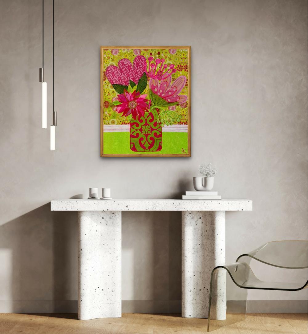 Afternoon Delight-by-Lindy Farley-original art-Gioia