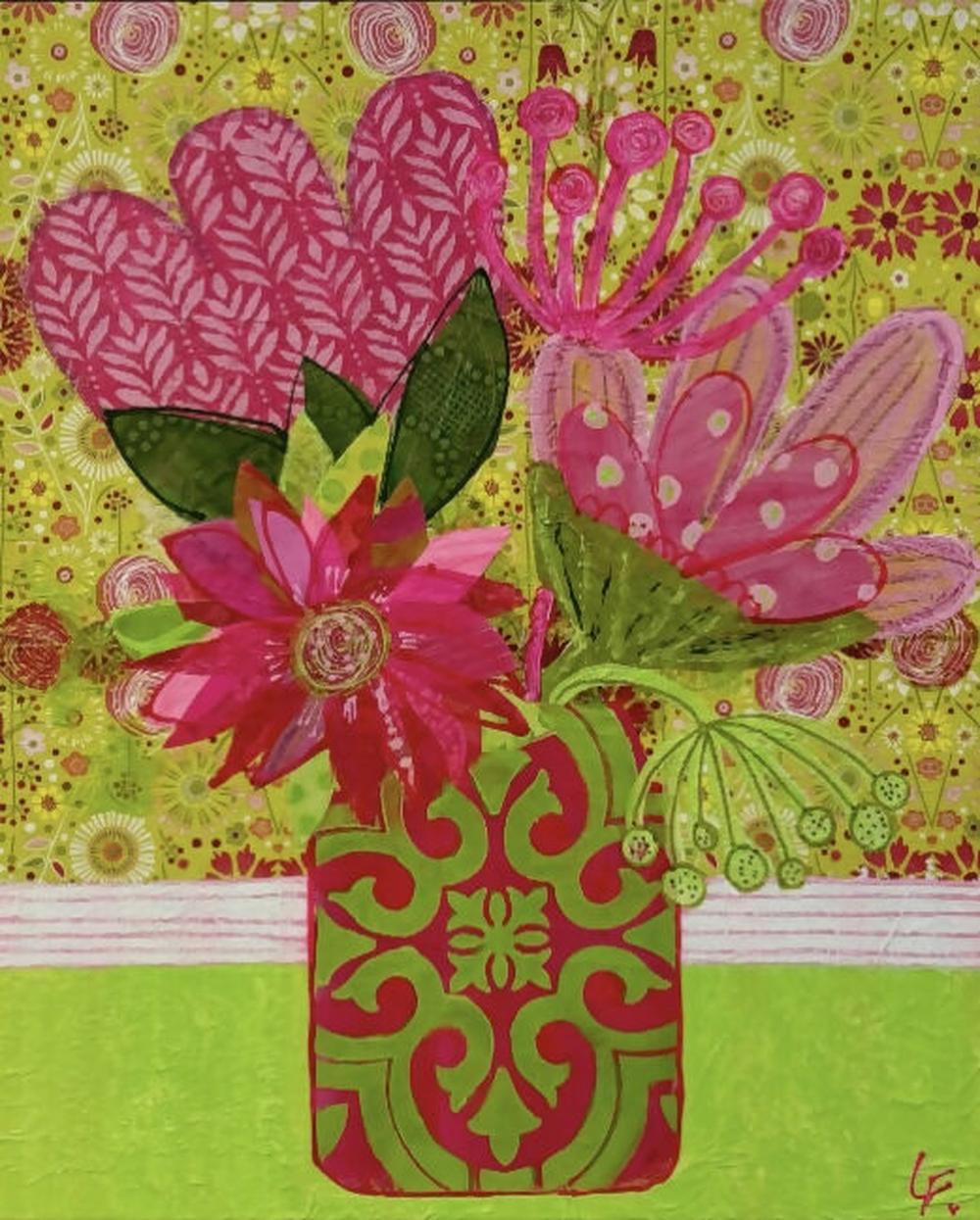 Afternoon Delight-by-Lindy Farley-original art-Gioia