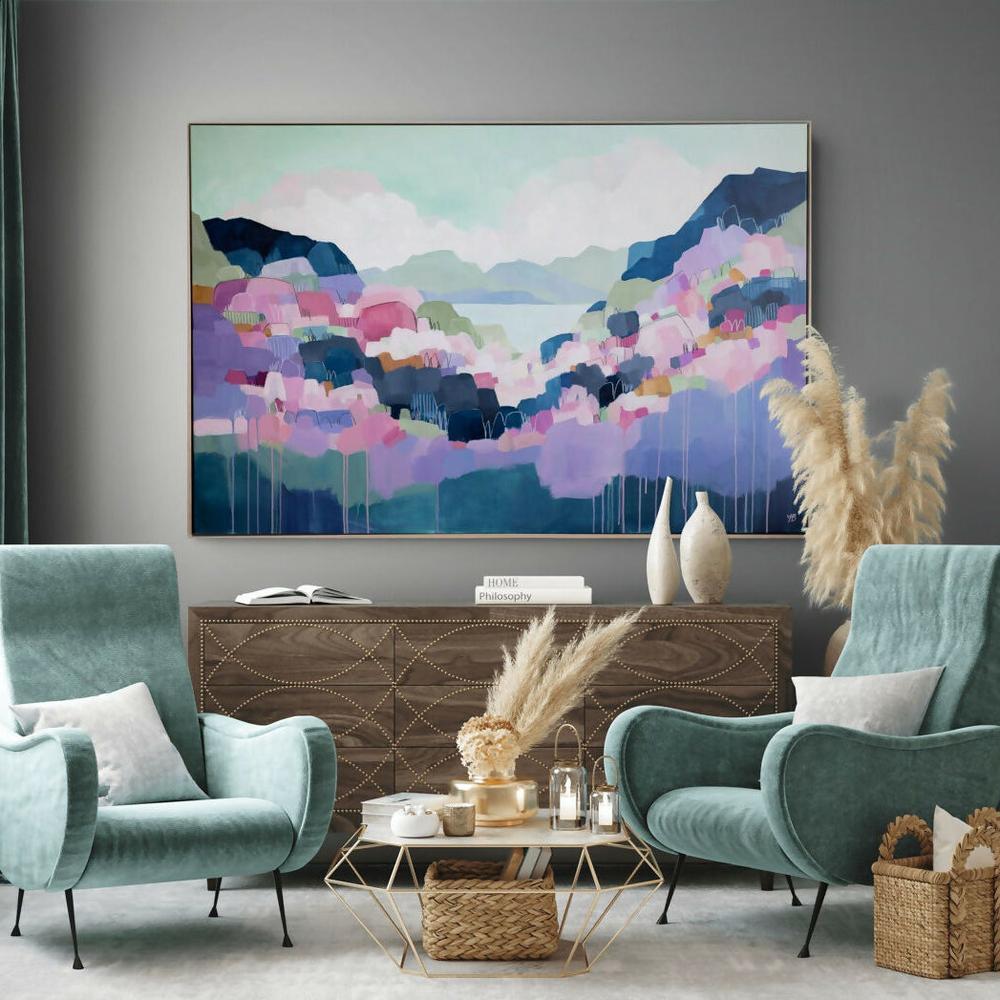 All the Days to Come-by-Fiona Brown Original Art-original art-Gioia